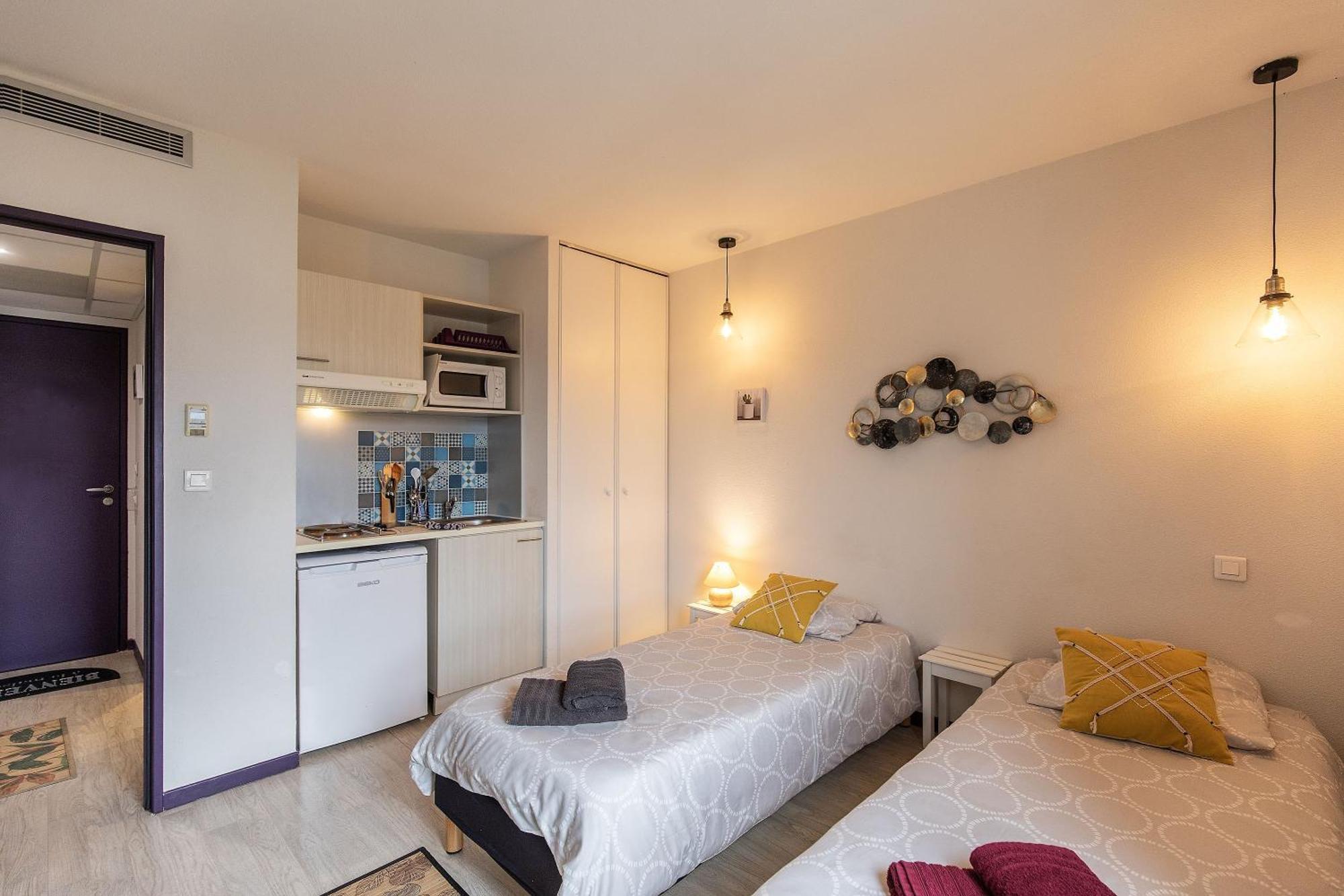 Tithome 1 - Gare, Centre Ville, Vue Montagne Et Chateau Lourdes Exterior photo
